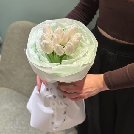 Букет тюльпанов 11шт