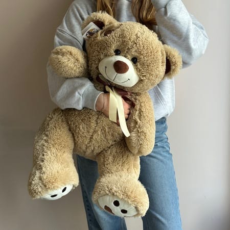 Медведь Тони 85см кофейный