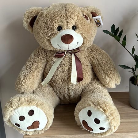 Медведь Тони 85см кофейный