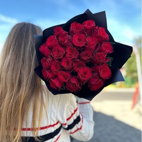 Букет роз "Для тебя" 25 роз