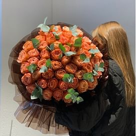 Букет "Моя радость" 60см 51 роза