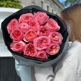 Букет роз "Звездочка" 15 роз