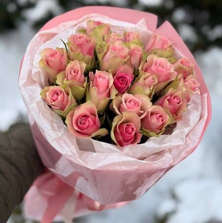 Букет роз "Энн" 21 роза