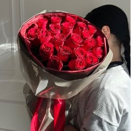 Букет роз "Эшли" 21 роза