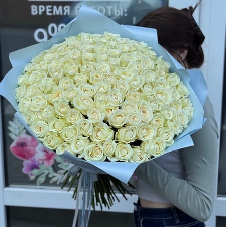 Букет роз "Отличный день" 101 роза