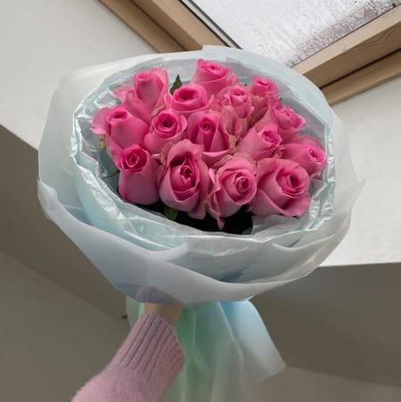 Букет роз "Жасмин" 15 роз