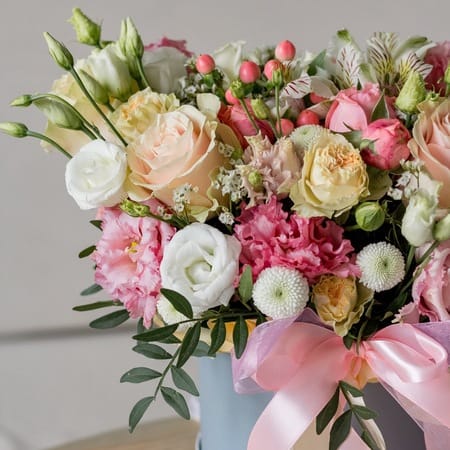 Коробка роз "Ля-минор"