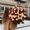 Букет "Моя любовь" 60см 101 роза