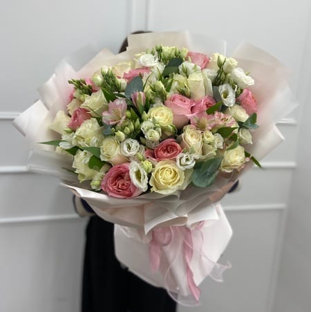 Букет "Сердечный" 21 роза