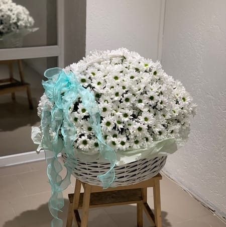 Корзина-гигант "Белая"