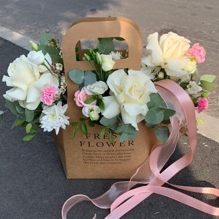 Коробка с цветами "Милая моя"