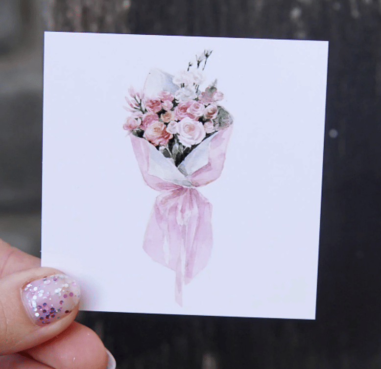 Открытка "Цветочная"