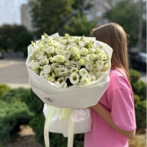 Букет эустом "Жозефина" 21шт