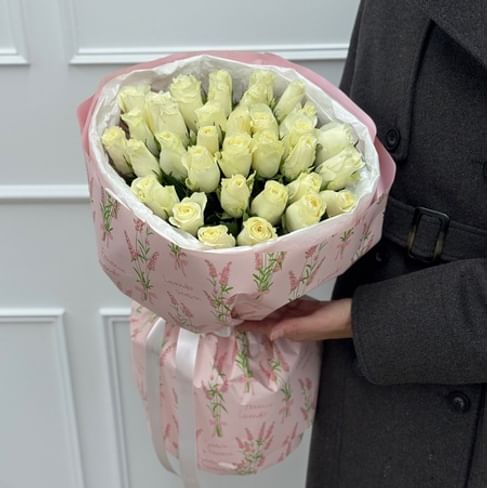 Букет роз "Симфония" 50см 35 роз