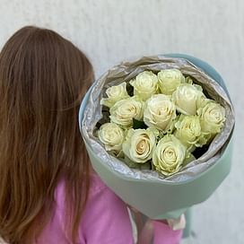 Букет роз "Мондиаль", Эквадор 60см 11 роз