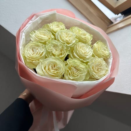 Букет роз "Мондиаль", Эквадор 60см 11 роз