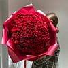 Букет роз "Кружевной" 60-70см 101 роза