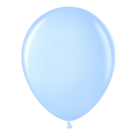 Латексный шар с гелием "Голубой" (12''/30 см)