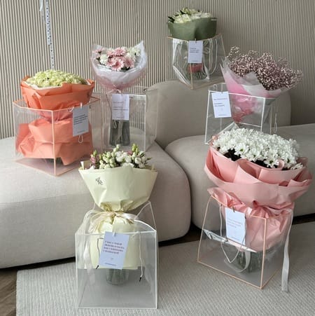 Боксы с цветами