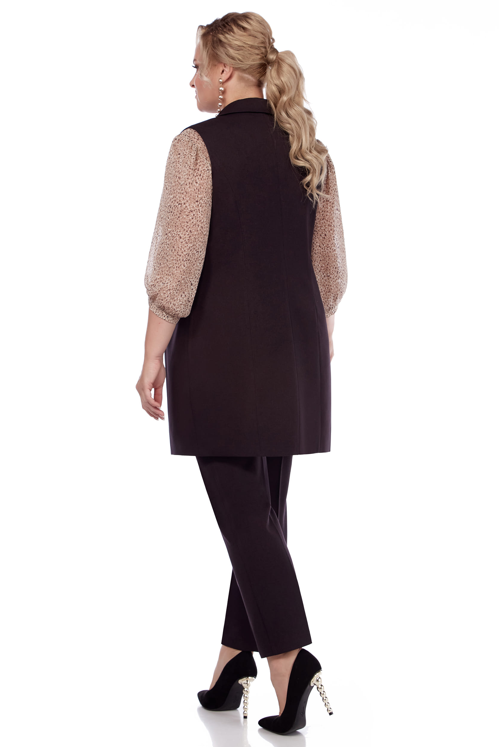 Костюм двойка LaKona 11636 шоколадный