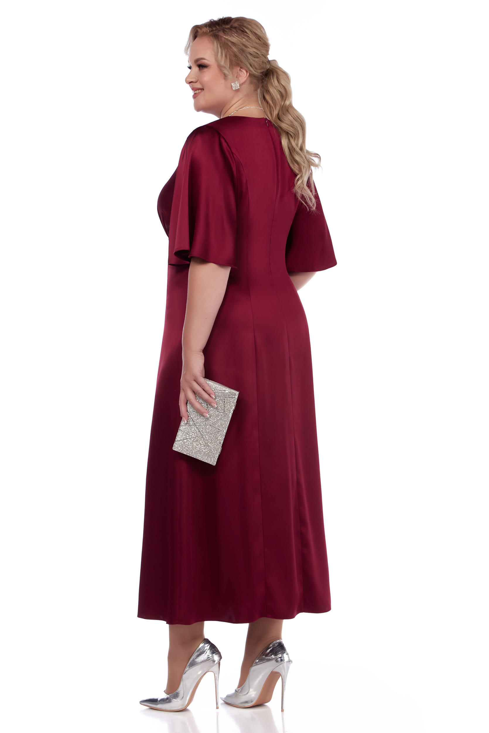 Платье LaKona 11643 винный