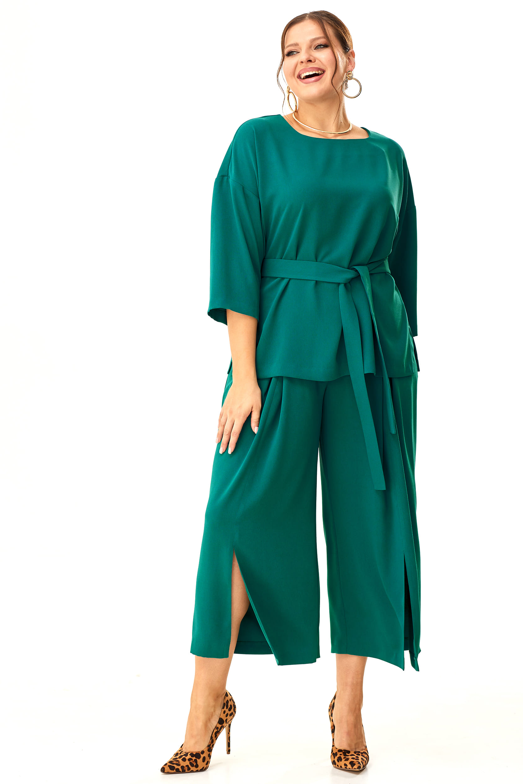Костюм двойка LaKona 11551 изумруд