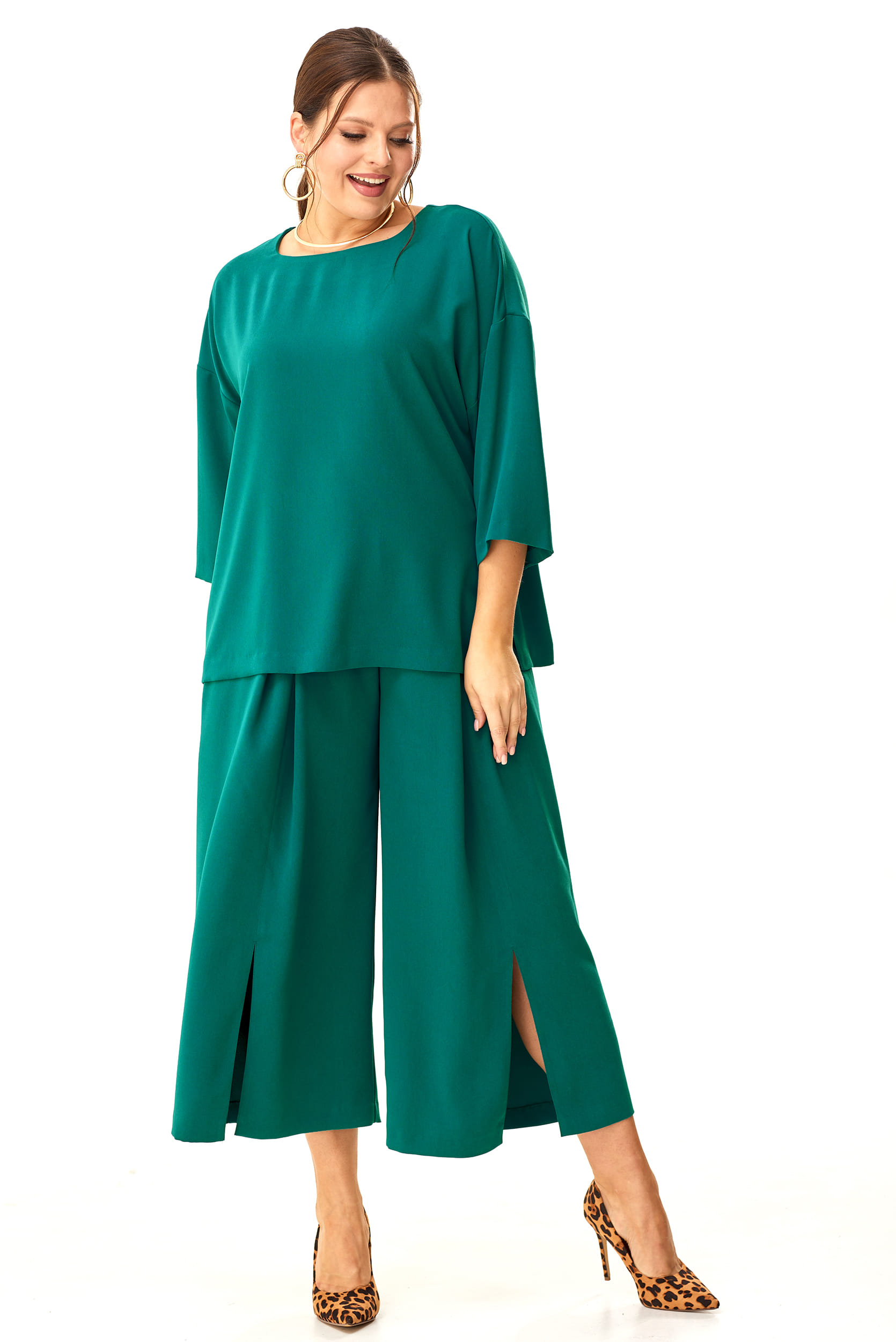 Костюм двойка LaKona 11551 изумруд