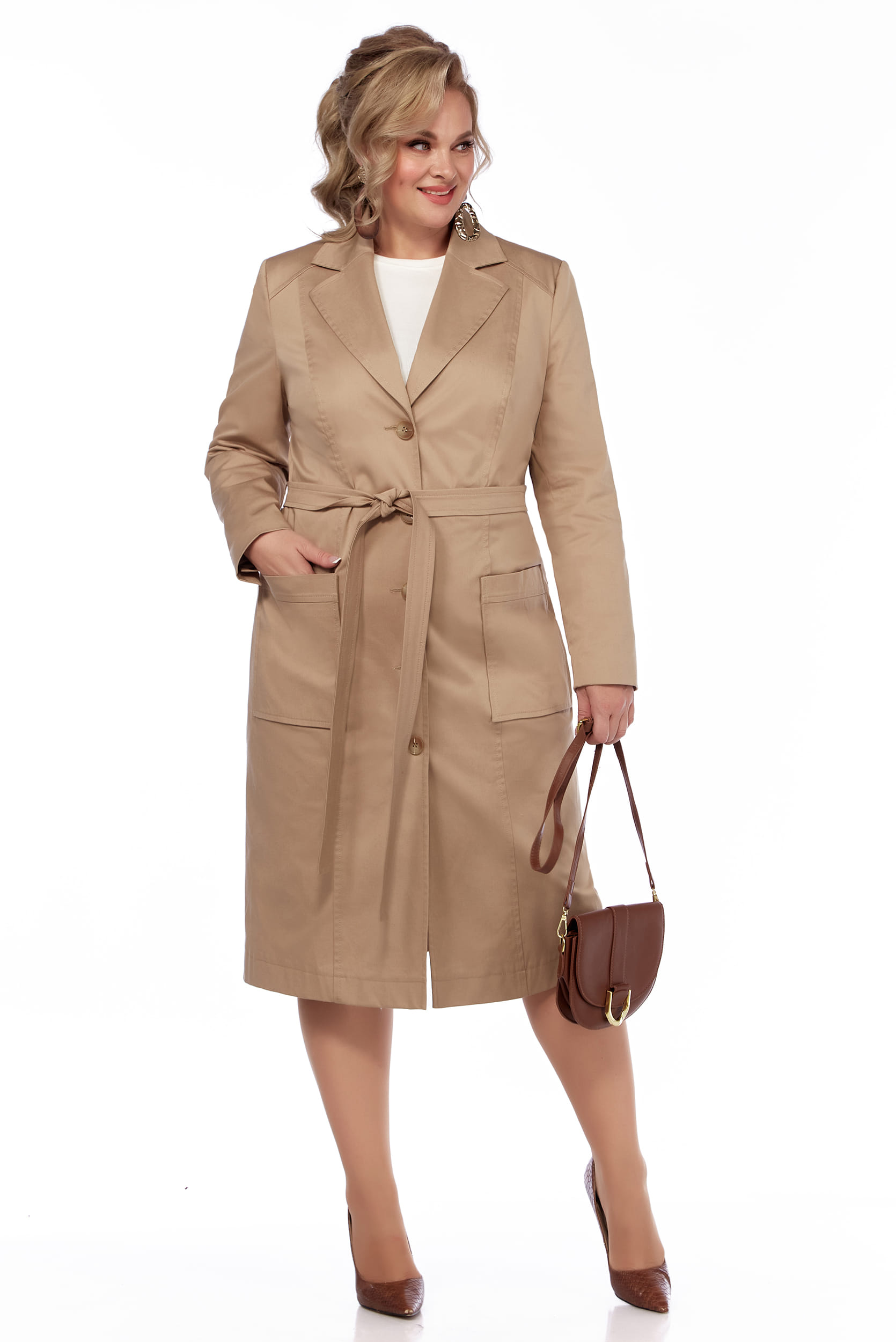 Пальто LaKona 11682 песочный