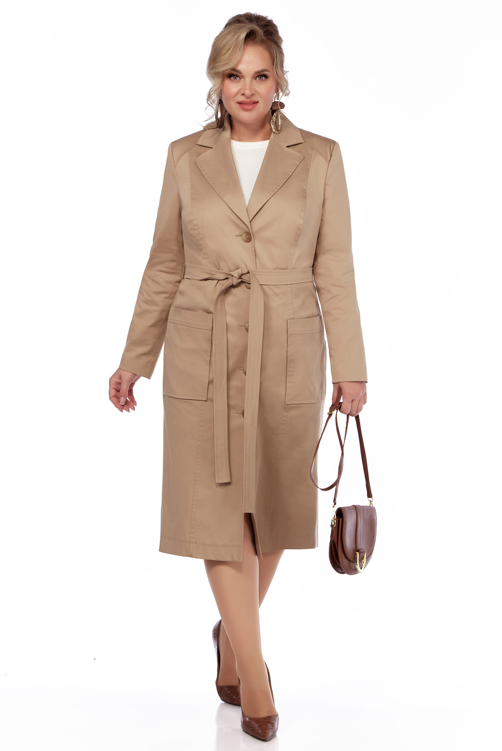 Пальто LaKona 11682 песочный