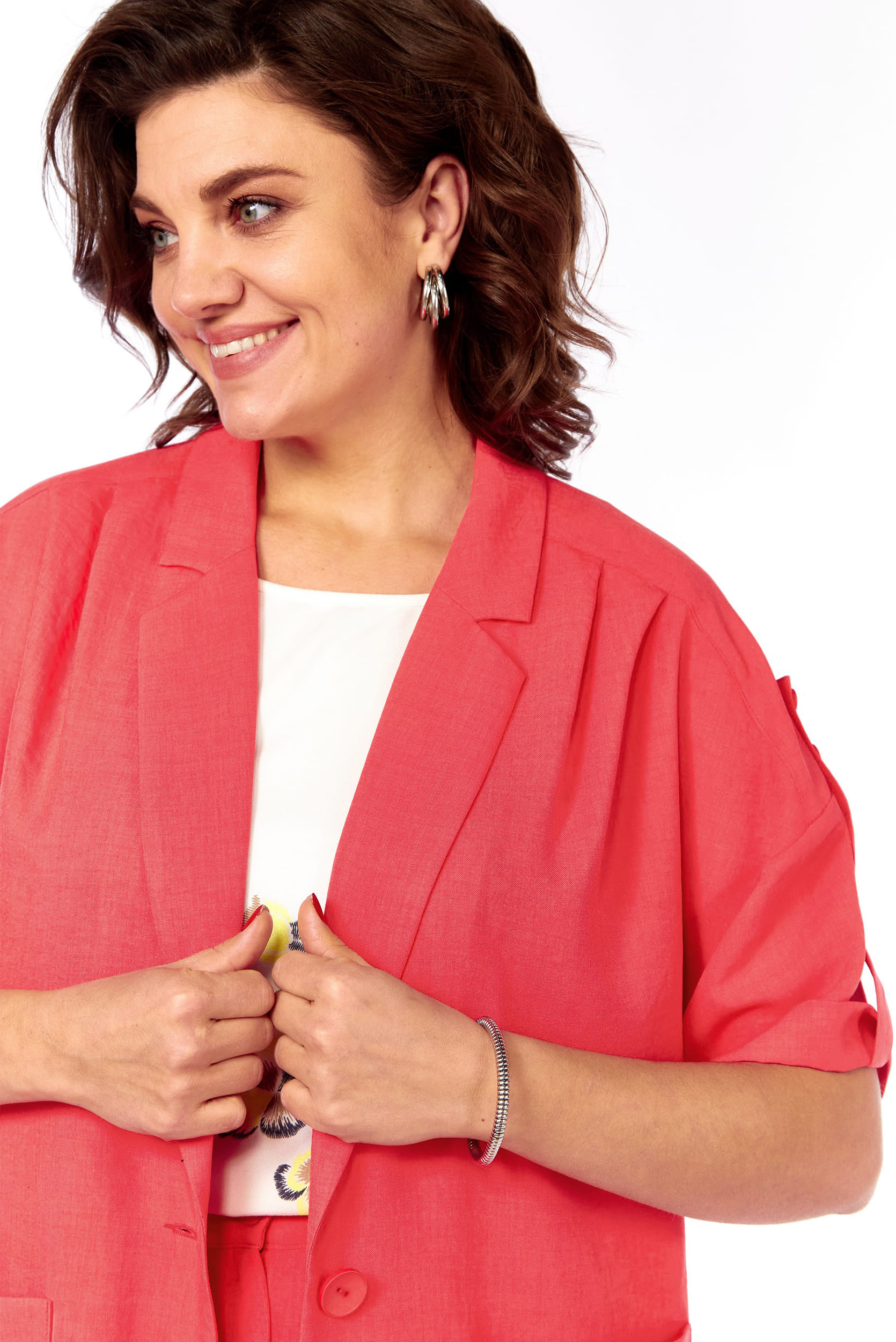 Костюм двойка LaKona 11740 коралл