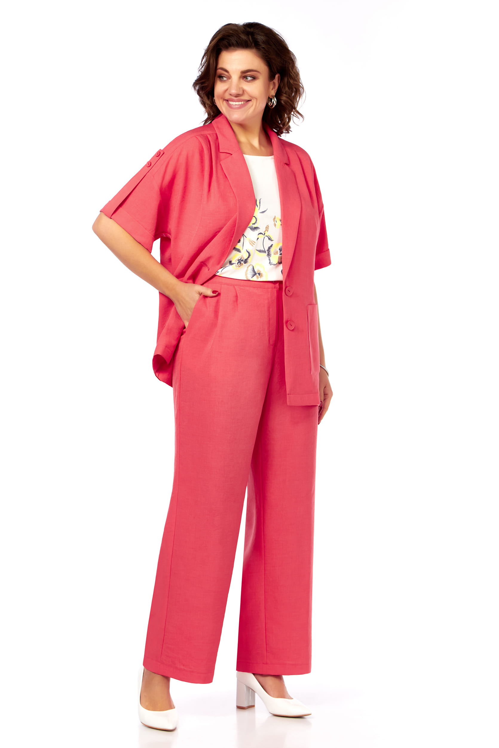 Костюм двойка LaKona 11740 коралл