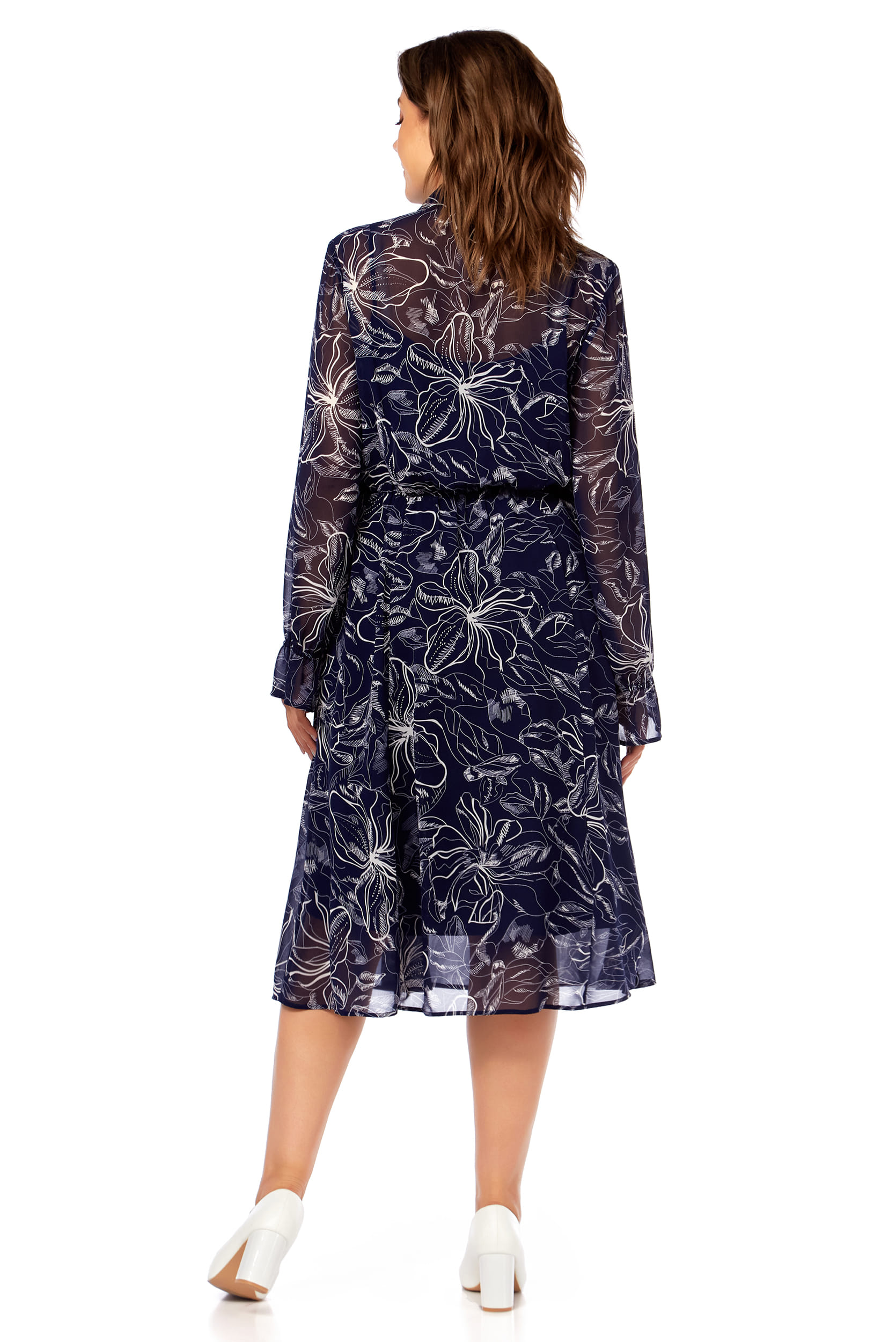 Костюм двойка LaKona 11811 молочный с синим