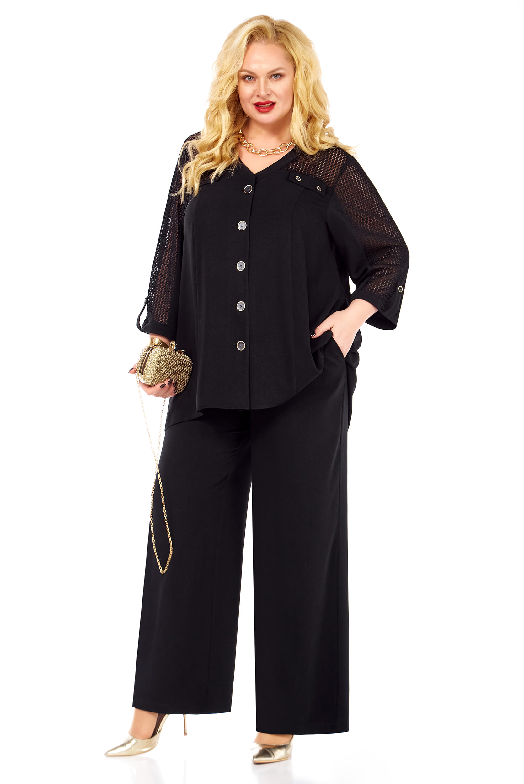 Костюм двойка LaKona 11721 черный