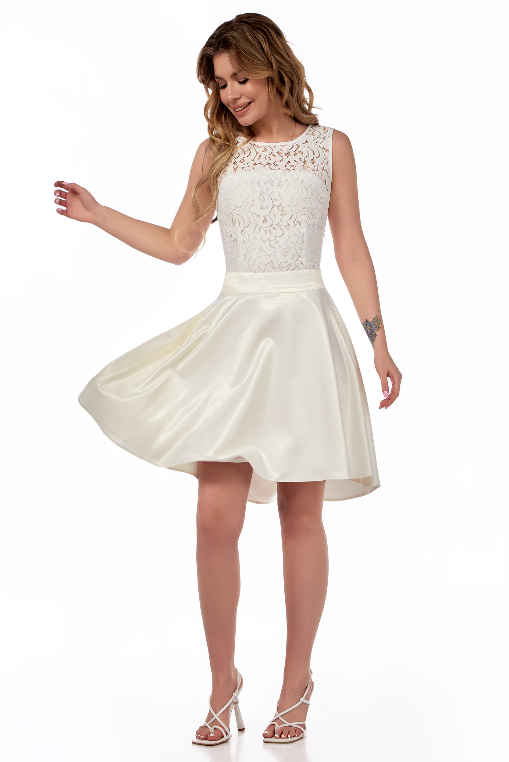 Платье LaKona 11576 белый