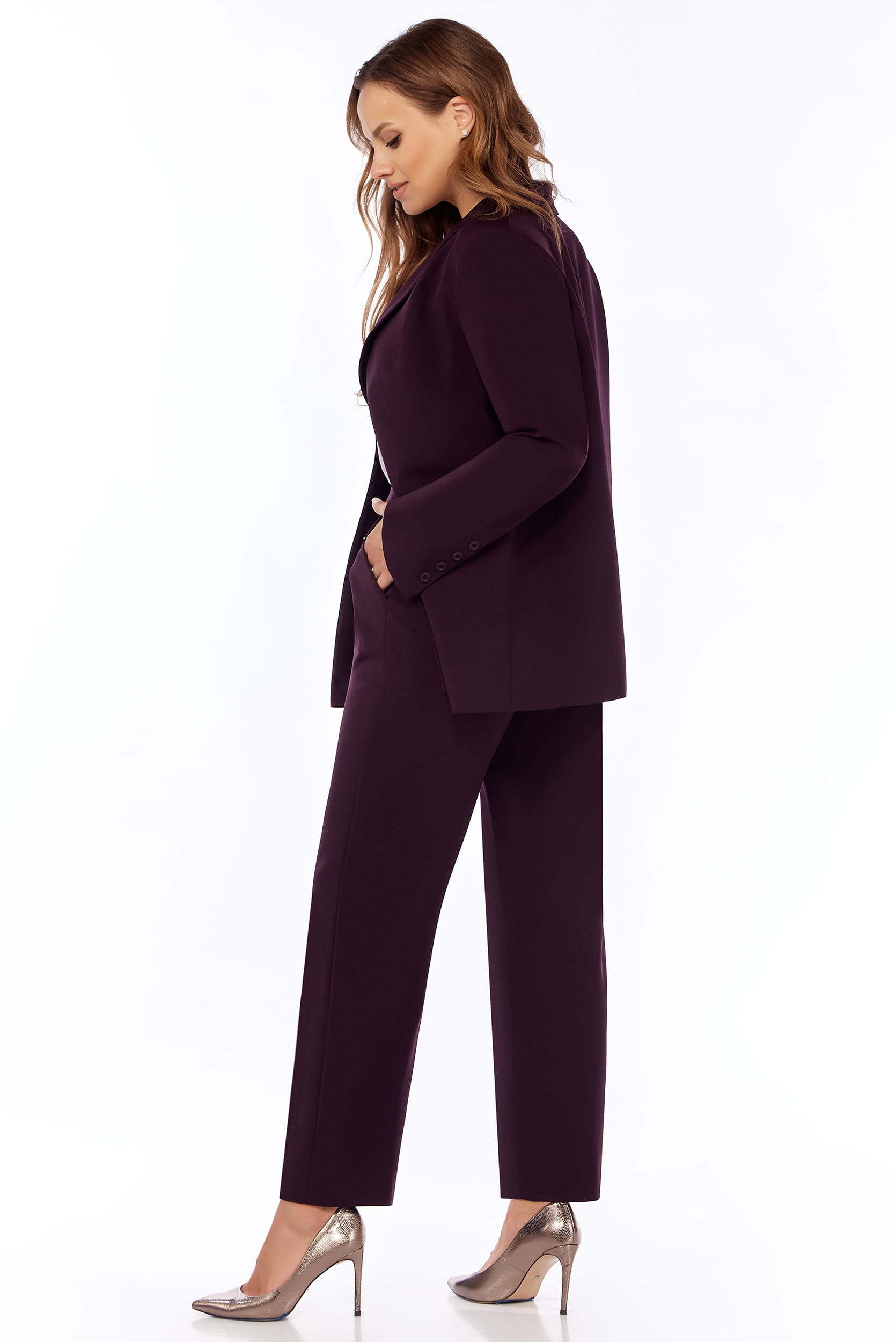 Костюм двойка LaKona 11535 Ежевика