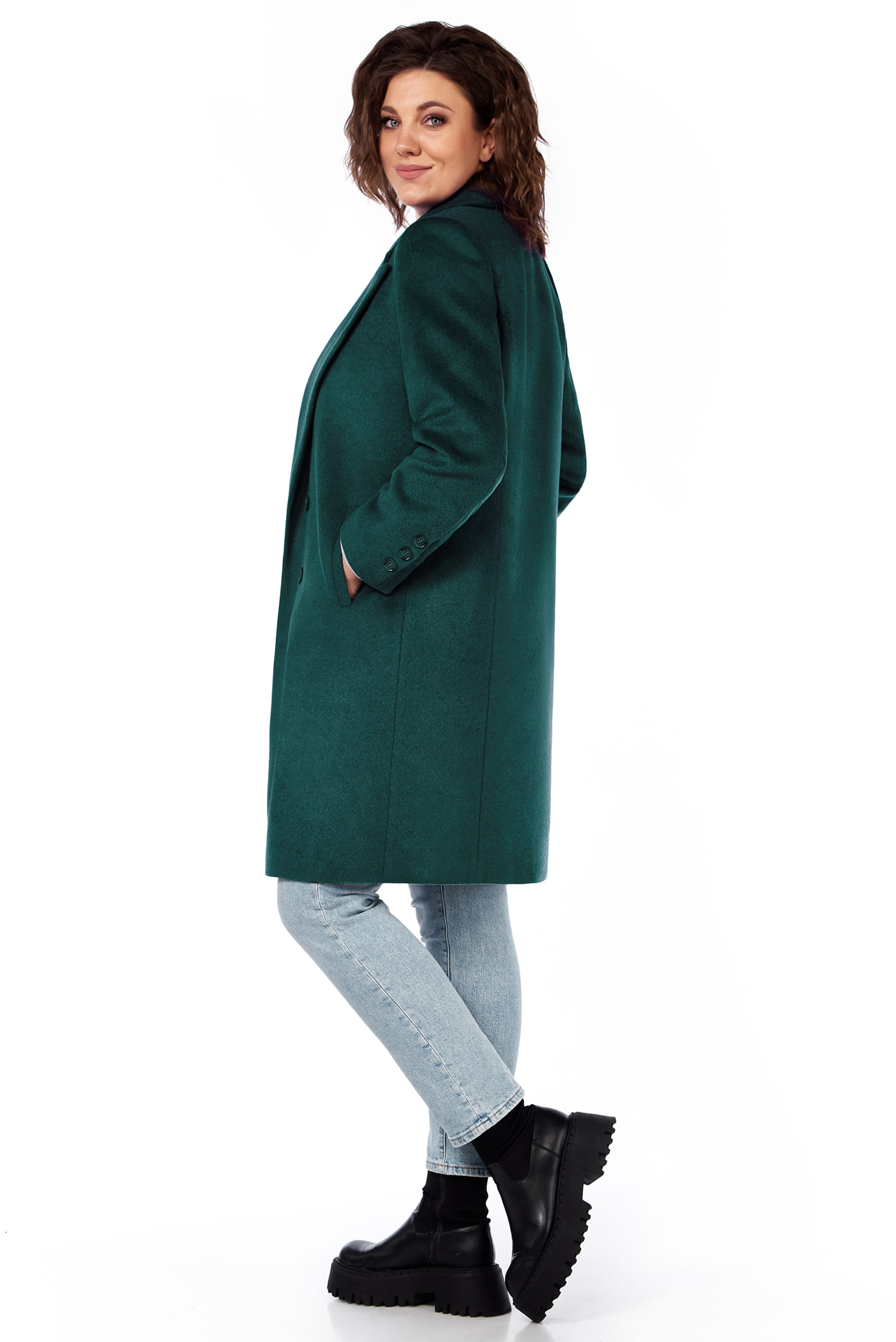 Пальто LaKona 11572 Изумруд