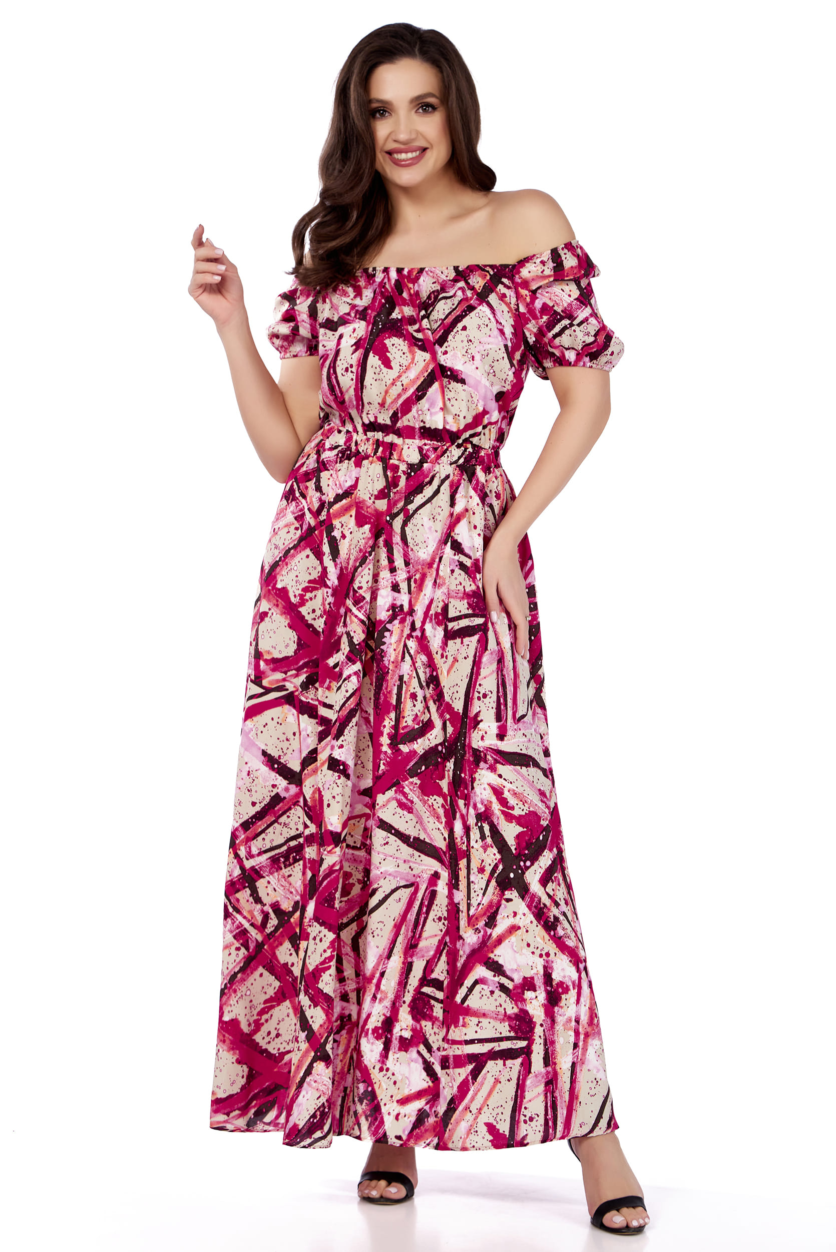 Платье LaKona 11522 Малиновый