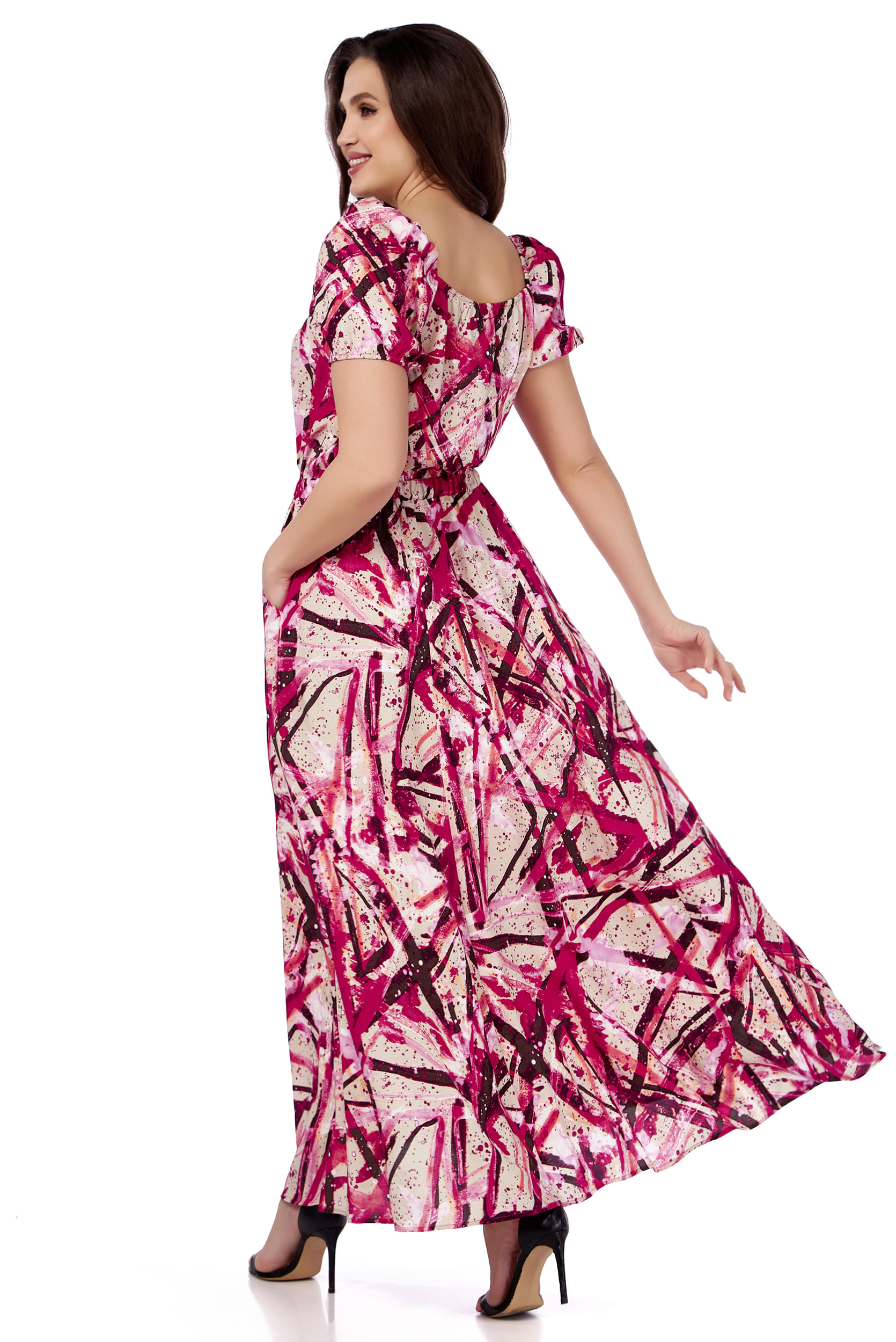 Платье LaKona 11522 Малиновый