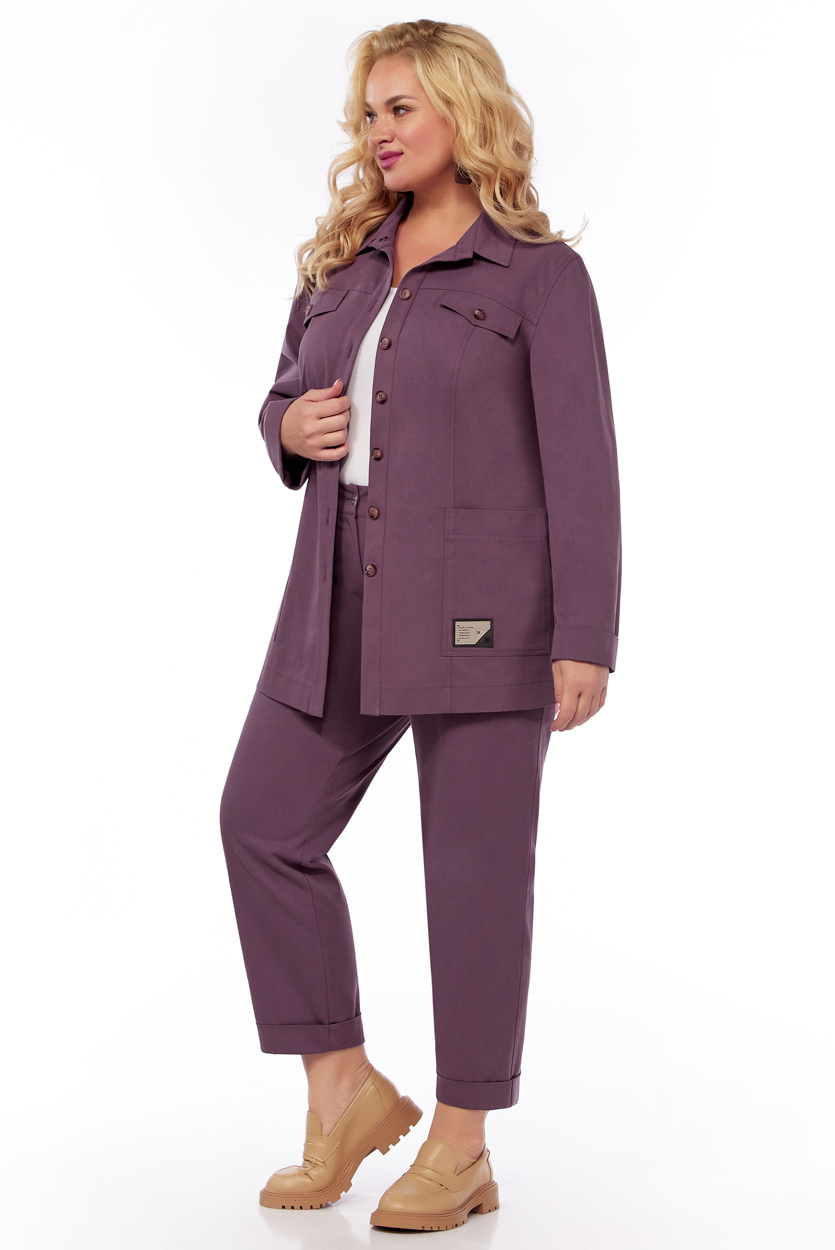 Костюм двойка LaKona 11539 Баклажан