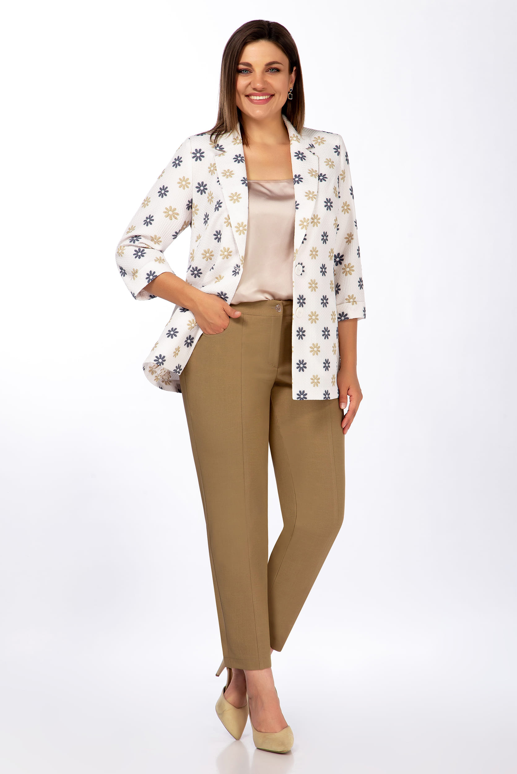 Жакет LaKona 11556 Ромашки