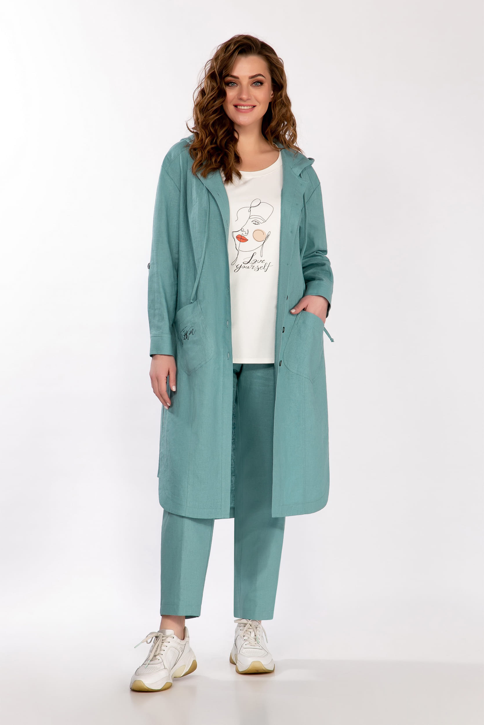 Костюм двойка LaKona 11436 Лазурный