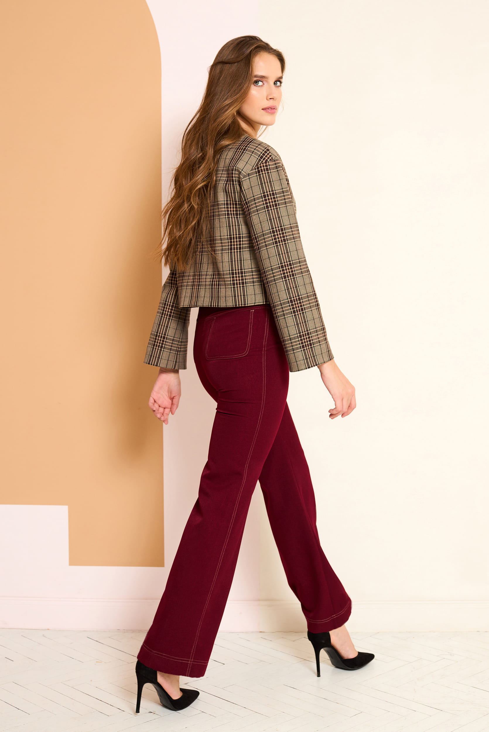 Костюм двойка LaKona 11480 Винный