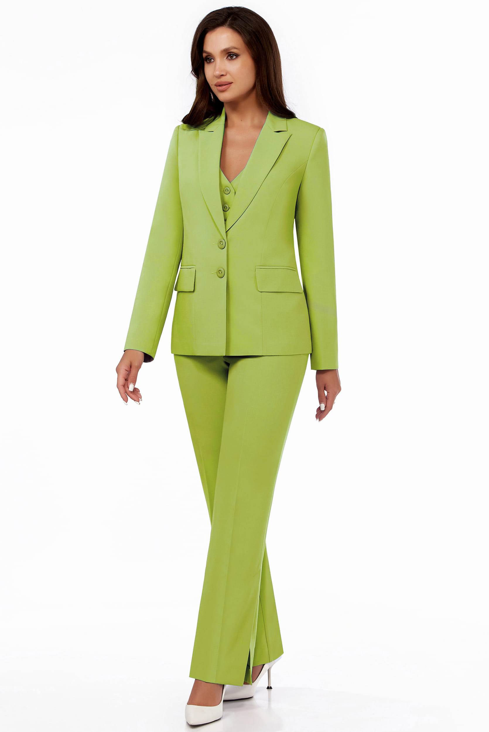 Костюм двойка LaKona 11533 Фисташковый