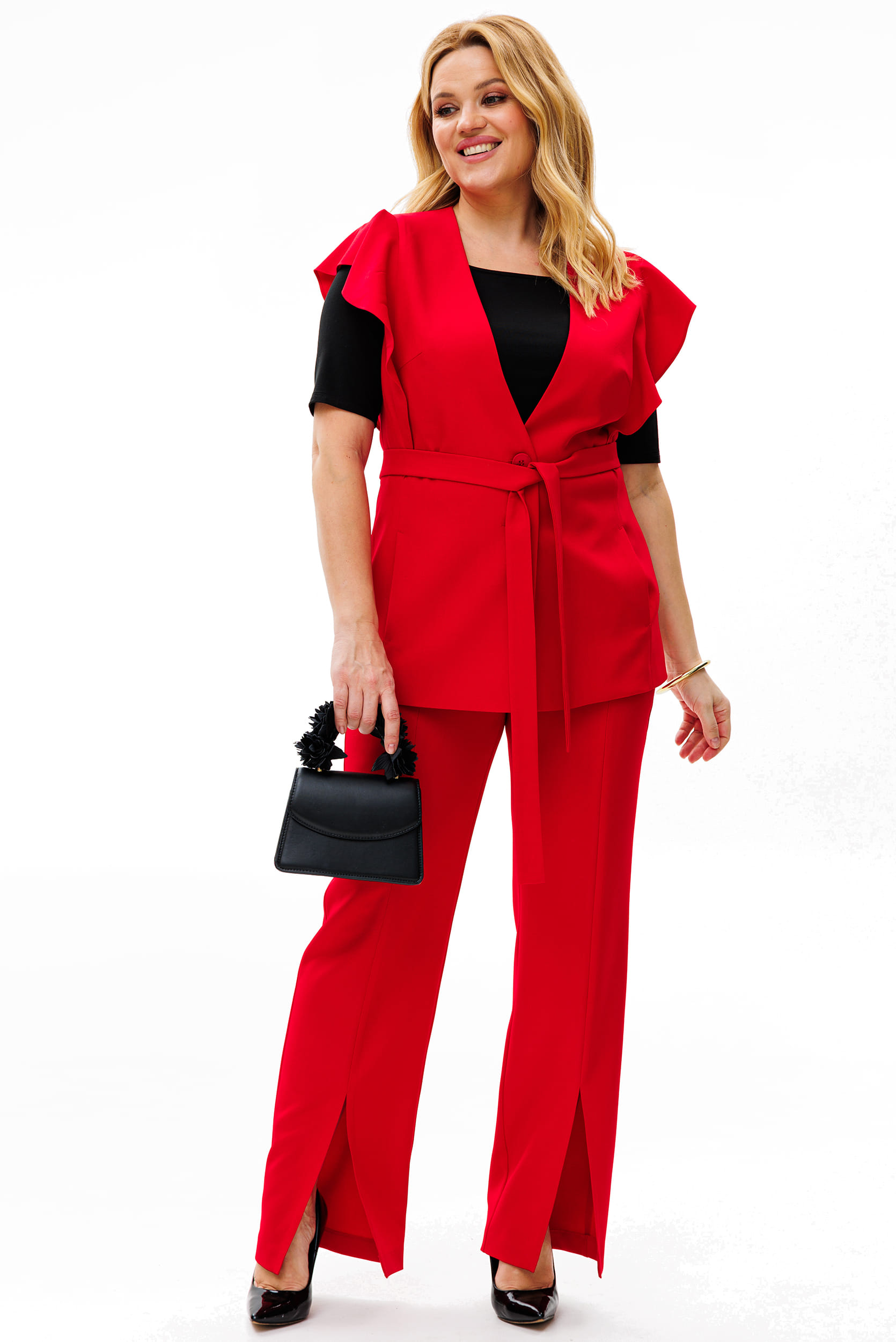 Костюм двойка LaKona 11580 красный