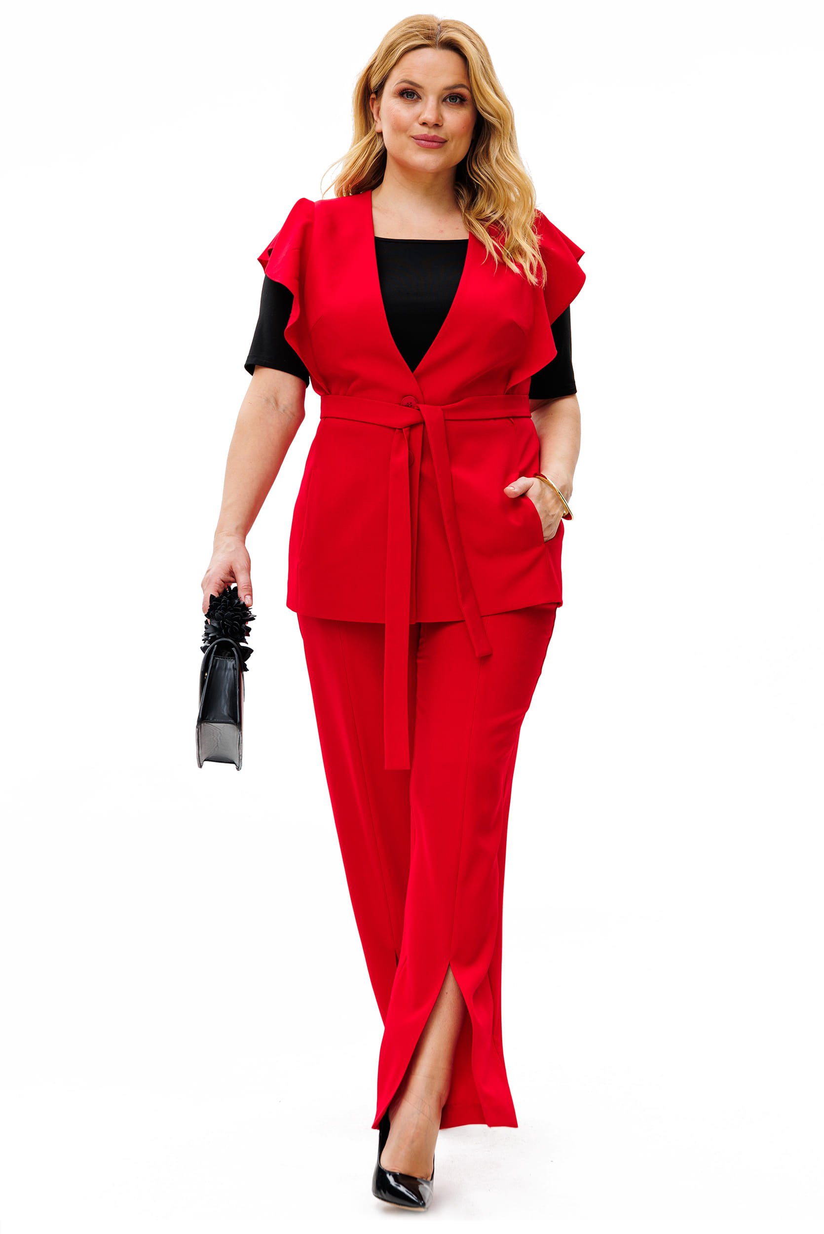 Костюм двойка LaKona 11580 красный