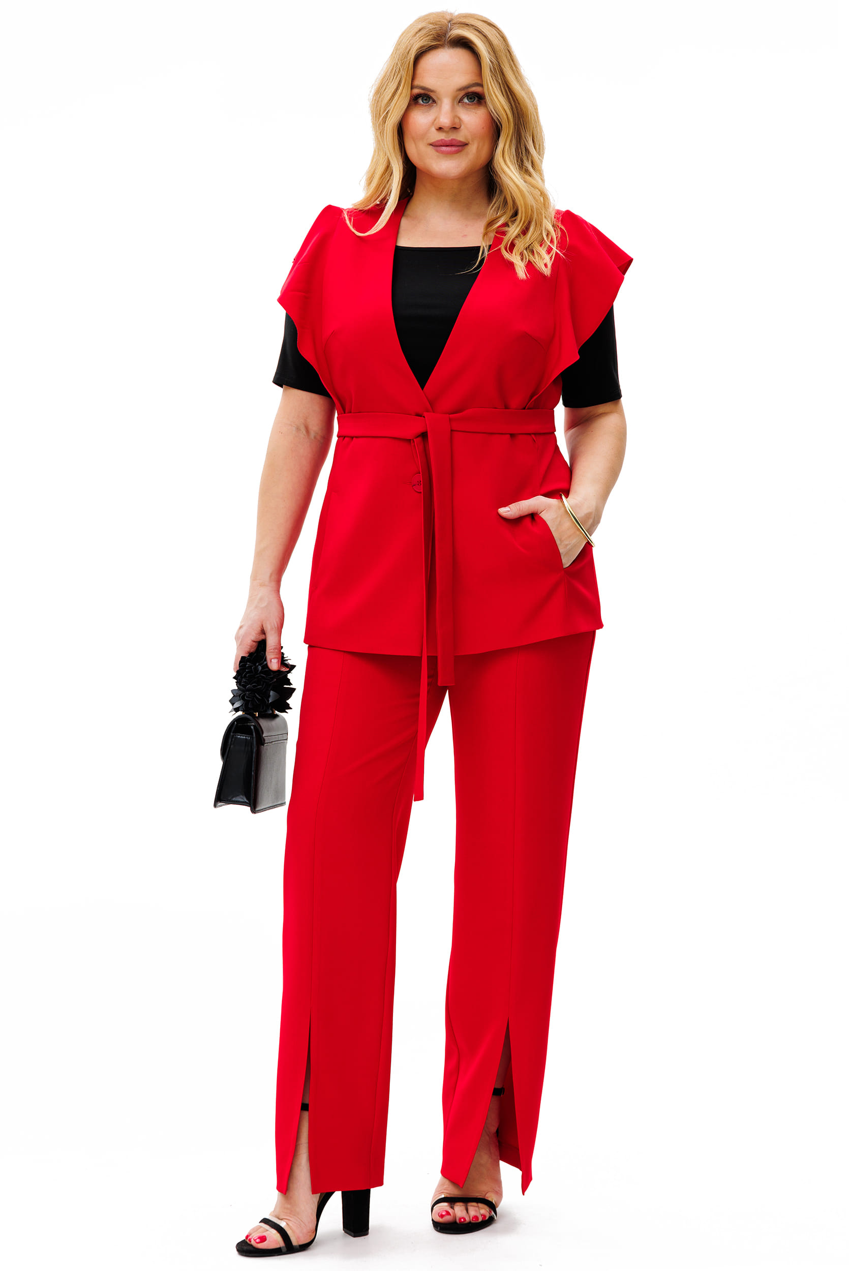 Костюм двойка LaKona 11580 красный