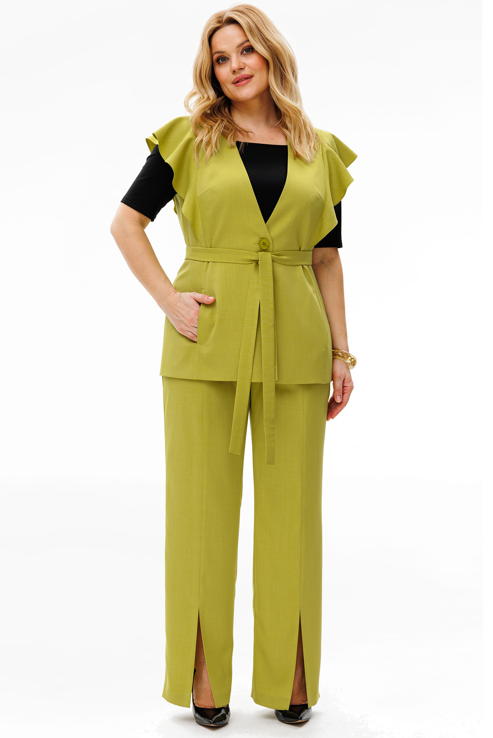 Костюм двойка LaKona 11580 фисташковый