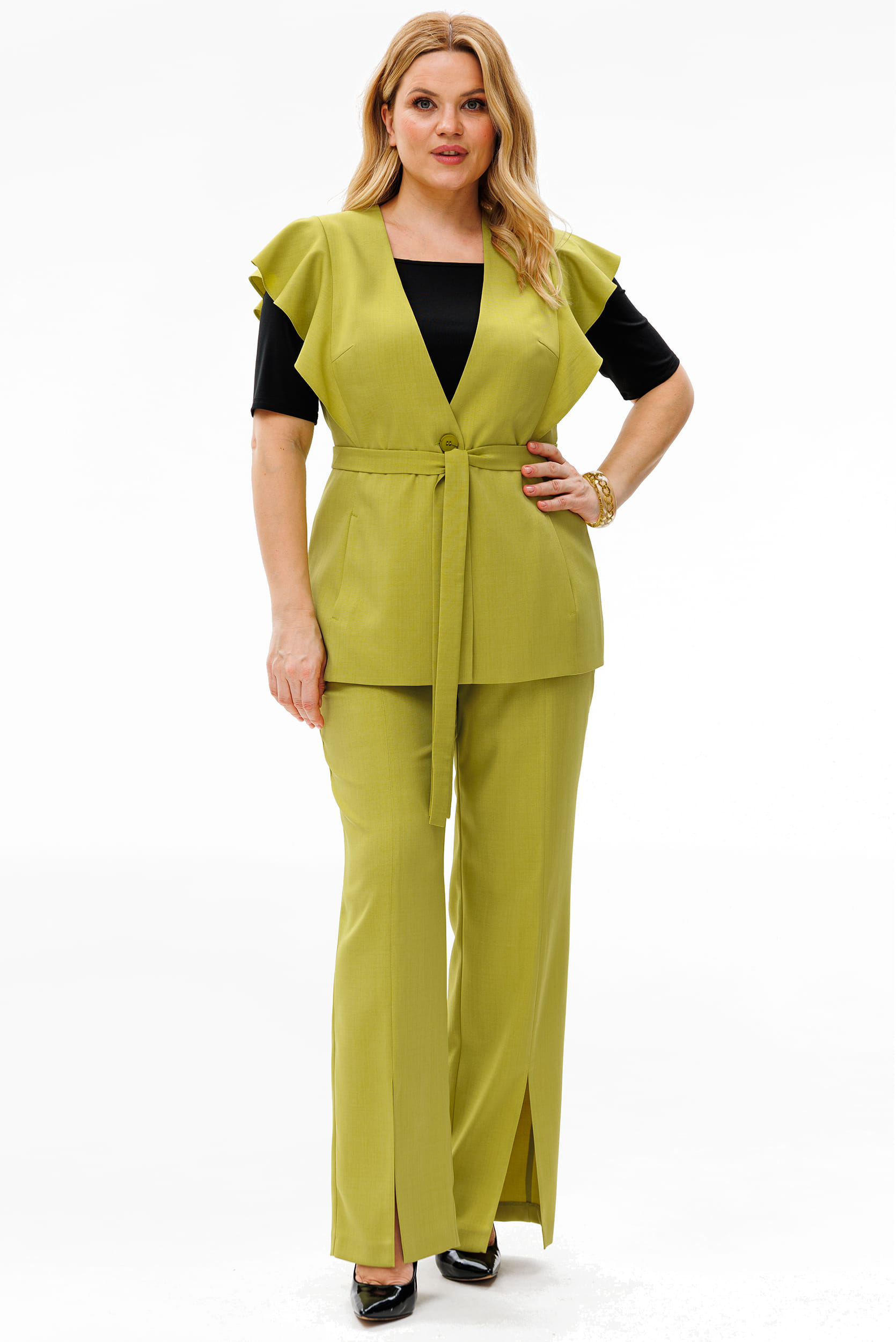 Костюм двойка LaKona 11580 фисташковый