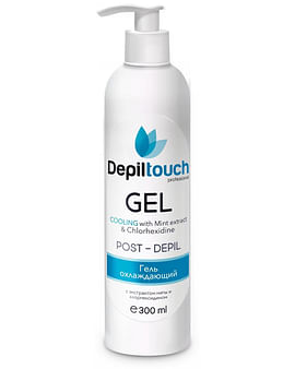 Depiltouch / Охлаждающий гель с экстрактом мяты после депиляции 300мл