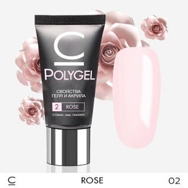 Полигель (PolyGel) Cosmo №2 Rose